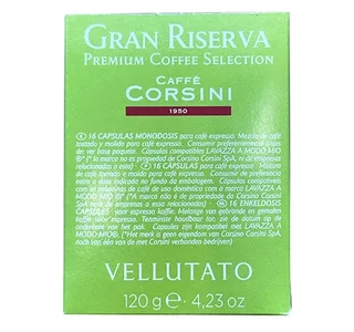 16 капсули Gran Riserva Vellutato за A Modo Mio® система – Corsini