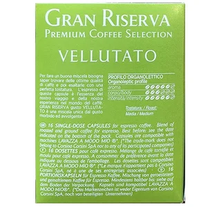 16 капсули Gran Riserva Vellutato за A Modo Mio® система – Corsini