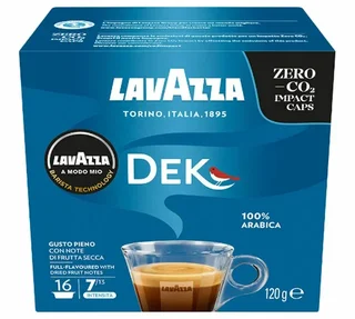 Капсули Lavazza A Modo Mio Dek - 16 броя