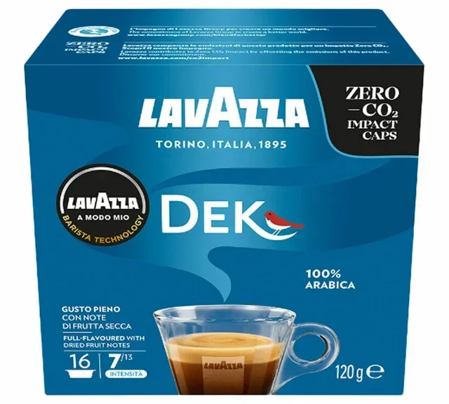 16 capsule di caffè A Modo Mio Dek - LAVAZZA