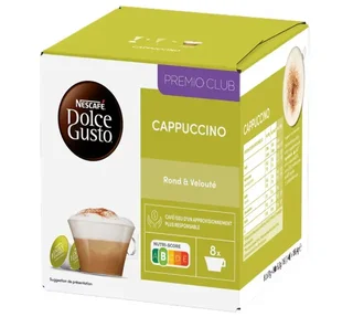 16 kapszula Cappuccino – Nescafé* DOLCE GUSTO*