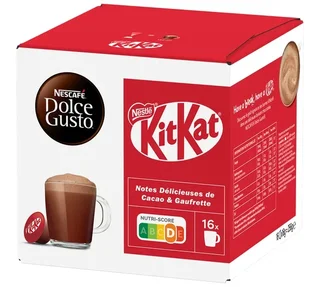 16 capsules KitKat - Nescafé* DOLCE GUSTO