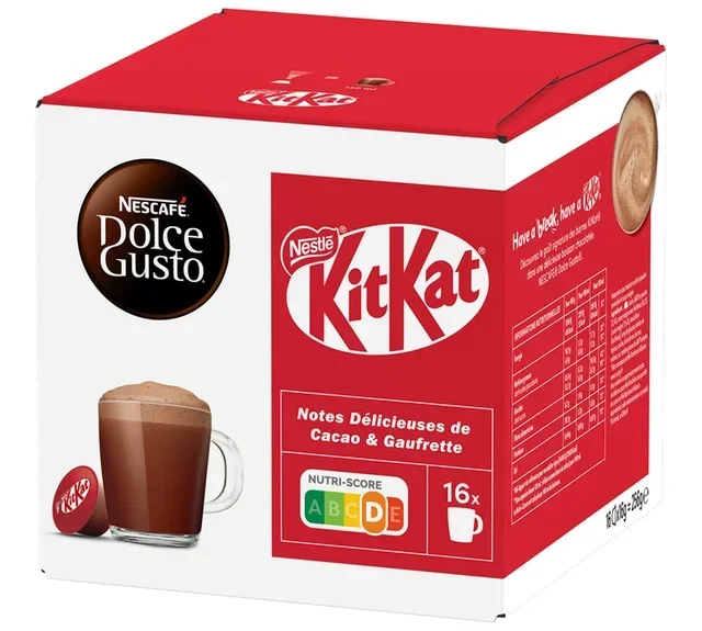 16 capsules KitKat - Nescafé* DOLCE GUSTO