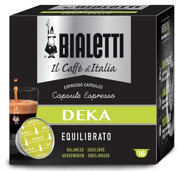16 Kapsułek Mokespresso 'Italia Deca' Arabica/Robusta - BIALETTI