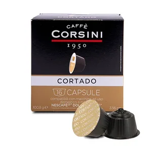 16 CORSINI Cortado capsules - Nescafé* Dolce Gusto* compatible