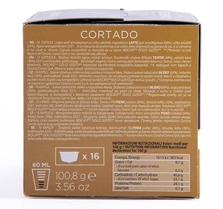 16 CORSINI Cortado capsules - Nescafé* Dolce Gusto* compatible