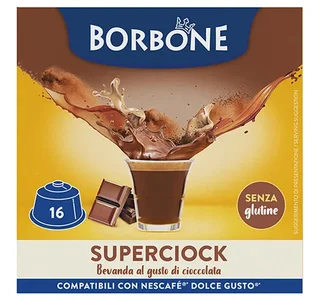 16 Superciock kapsula kompatibilnih s Nescafé* Dolce Gusto* – CAFFE BORBONE