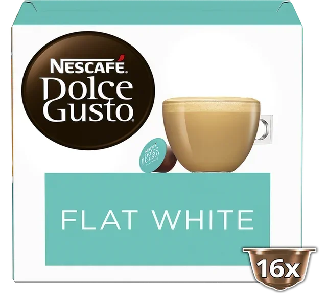 16 kapsułek Nescafé DOLCE GUSTO Flat White