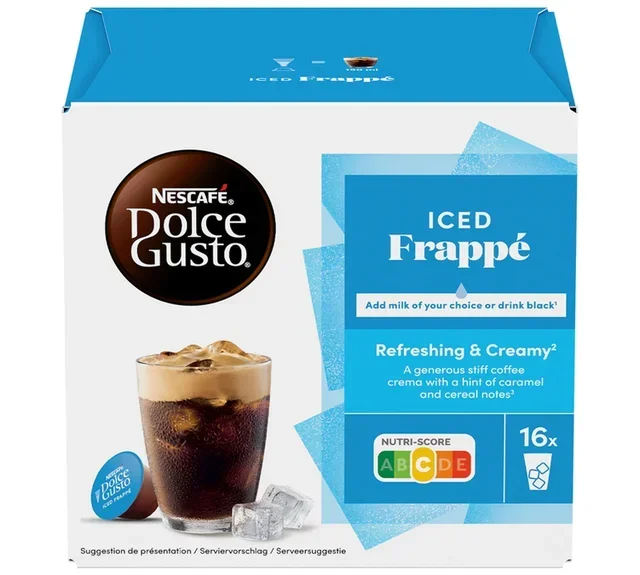 16 kapszula Nescafé* DOLCE GUSTO* jégkávéhoz (Iced Frappé)