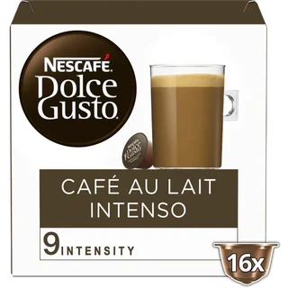 16 κάψουλες Café au lait intenso - Nescafé* DOLCE GUSTO*