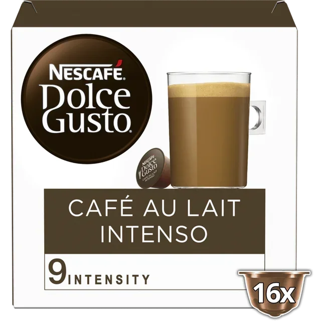 Nescafé* DOLCE GUSTO* Café au lait intenso - 16 kapszula