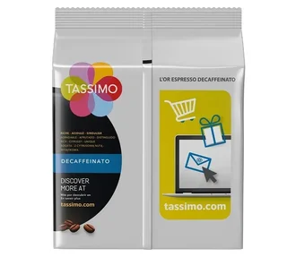 16 Kapseln L'Or Espresso entkoffeiniert – für TASSIMO