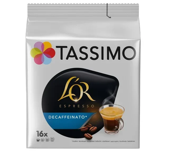 16 Kapseln L'Or Espresso entkoffeiniert – für TASSIMO