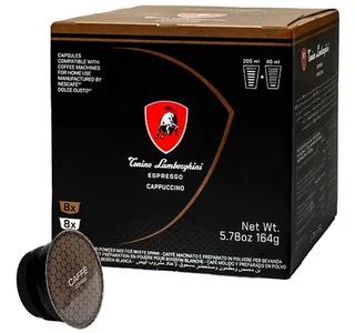 16 Nescafé* Dolce Gusto* Cappuccino Capsules - TONINO LAMBORGHINI