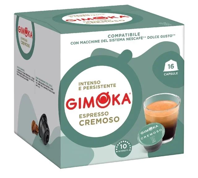 16 Nescafé* Dolce Gusto* Compatible Capsules Cremoso - GIMOKA