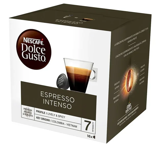 16 Nescafé* Dolce Gusto* Espresso Intenso Capsules