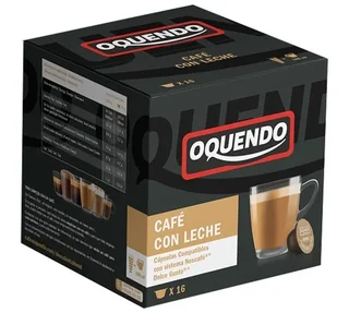 16 Oquendo Mepiachi Caffé con leche Capsules – Nescafé* Dolce Gusto* Compatible