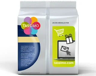Κάψουλες Tassimo Jacobs Médaille d'Or (16 τεμ.) - TASSIMO