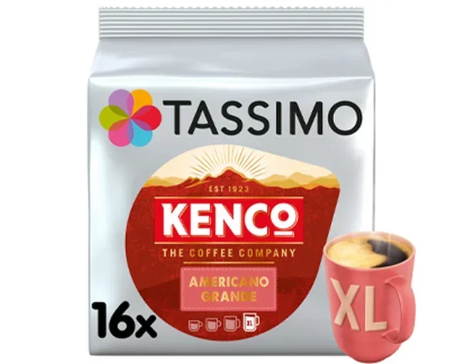 16 κάψουλες Tassimo Kenco Americano Grande - TASSIMO