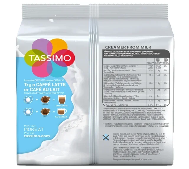 16 Κάψουλες Tassimo Γαλακτοκομική Ειδικότητα - TASSIMO