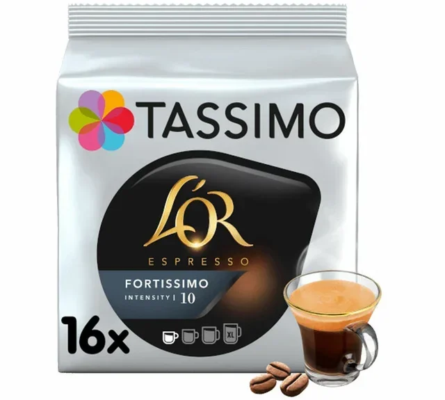 L'Or Espresso Fortissimo - 16 κάψουλες Tassimo - TASSIMO