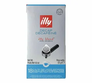 18 ESE Espresso Decaffeinated pods for professionals - Illy