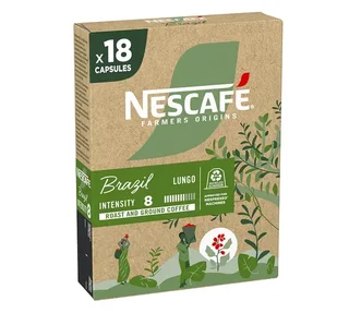 18 cápsulas Nespresso* Original compatíveis - Brasil - NESCAFE FARMERS ORIGINS