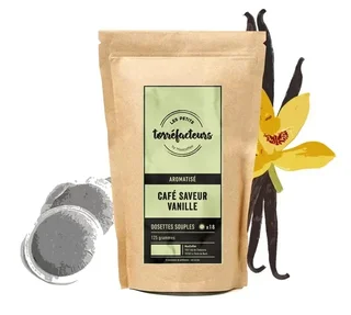 18 dosettes souples Vanille - LES PETITS TORREFACTEURS
