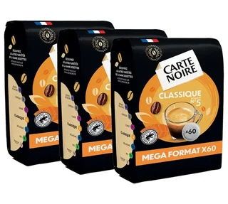 180 cápsulas blandas Carte Noire Clásico Intensidad 5