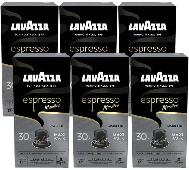 180 Capsule Ristretto Compatibili Nespresso* Original per Professionisti - LAVAZZA