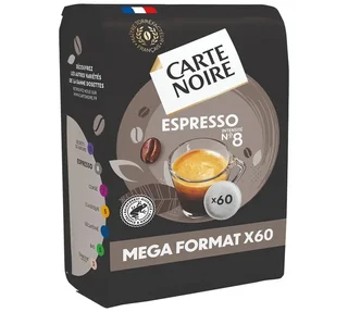 180 cápsulas blandas de espresso N°8 - CARTE NOIRE