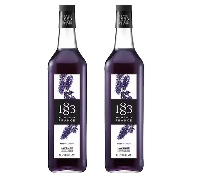Сируп „1883 Routin Lavande“ – пластична боца – 2 комада од 1 литар.