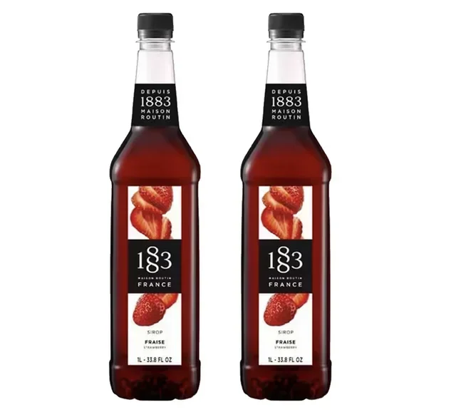 Сируп 1883 Routin са укусом јагоде - пластична боца - 2 x 1 л