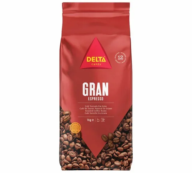 1kg - Gran Espresso Koffiebonen - Delta Cafés