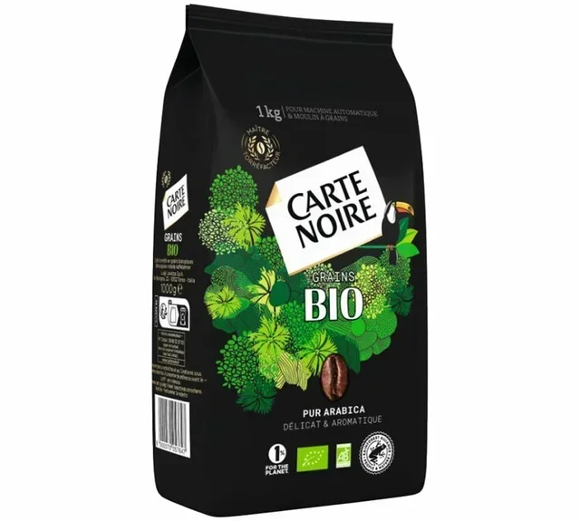 1 kg Caffè in Grani Biologico CARTE NOIRE