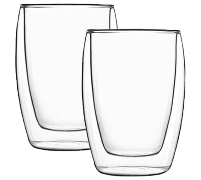 2 doppelwandige Gläser, 27 cl, Thermic Glass Accademia – Luigi Bormioli