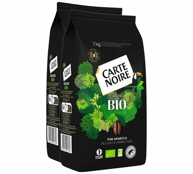 2 kg - Bio-Kaffeebohnen für Profis - CARTE NOIRE