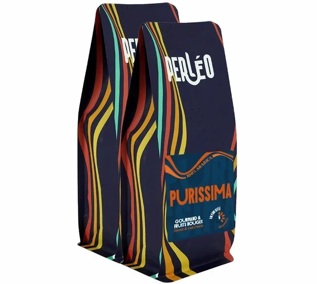 2 kg - Profi-Kaffeebohnen Purissima Perléo