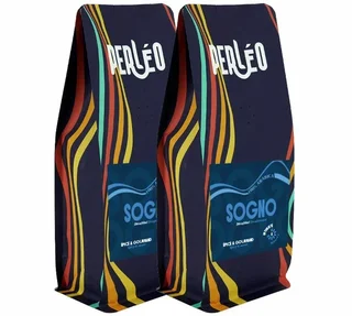 2 kg - zrna kave bez kofeina, namijenjena profesionalcima, marka Sogno - Perléo.