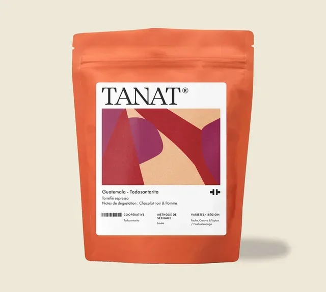 2 x 200 g - Kokonaiset kahvipavut - Guatemala Todosantarita - TANAT