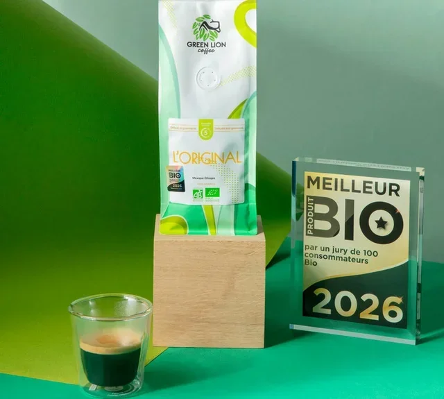 2 x 250 g - Whole Bean Organic Coffee - Best Organic Product 2026 Winner