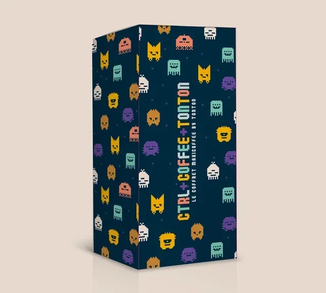 2 x 250 g – őrölt kávé – Ctrl + Coffee + Tonton ajándékcsomag –