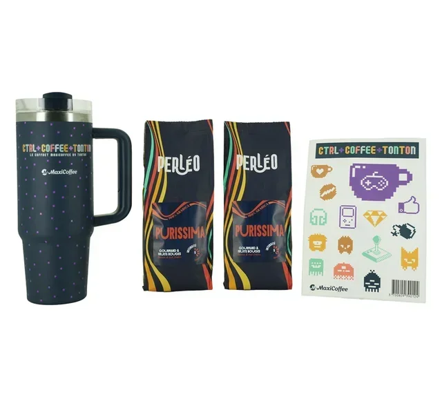 2 x 250 g – őrölt kávé – Ctrl + Coffee + Tonton ajándékcsomag –