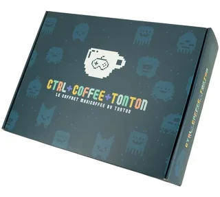 2 x 250 g – őrölt kávé – Ctrl + Coffee + Tonton ajándékcsomag –