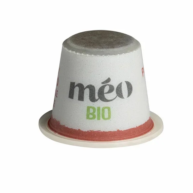 20 ekologiska kraftfulla kapslar kompatibla med Nespresso* Original - CAFES MEO