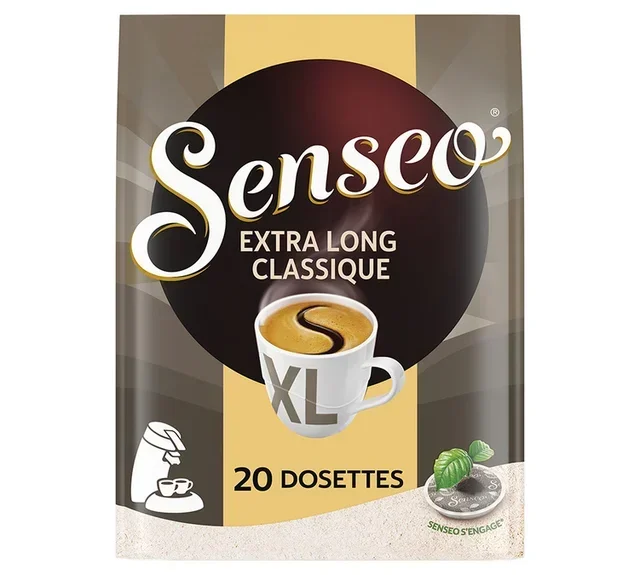 20 Soft Coffee Pods Xtra Long Classic - SENSEO