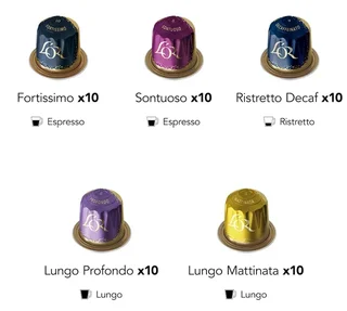 200 L'OR ESPRESSO Capsules - Nespresso* Original Compatible Assortment
