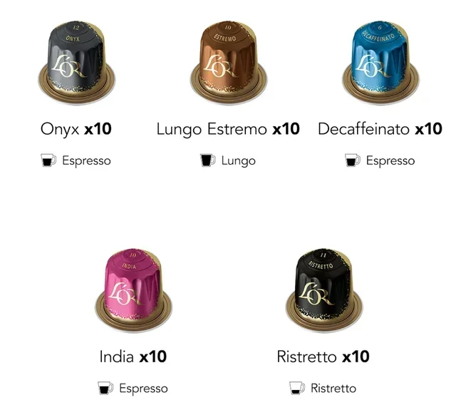 200 L'OR ESPRESSO Capsules - Nespresso* Original Compatible Assortment