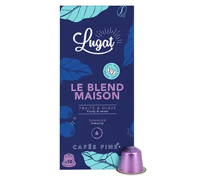 Lugat Le Blend Maison - 200 професионалних капсула компатибилних са Nespresso* Original