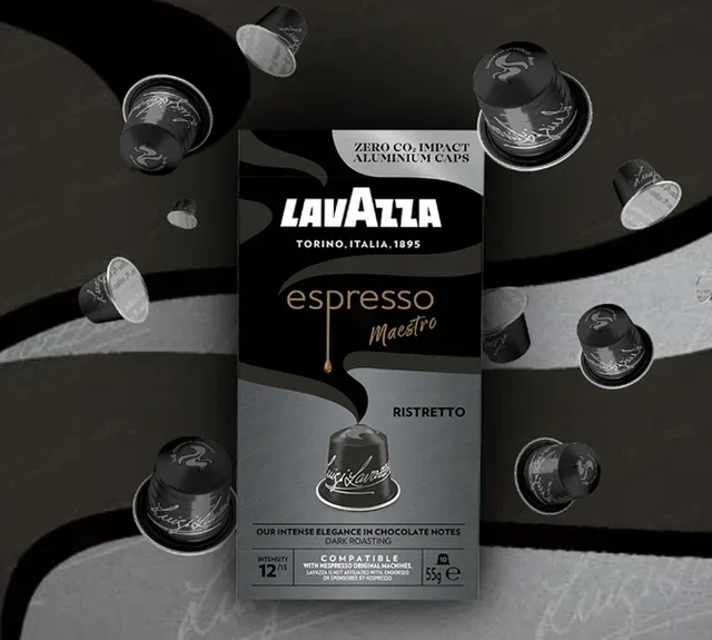 200 Capsule Ristretto Compatibili Nespresso* Original per Professionisti - LAVAZZA